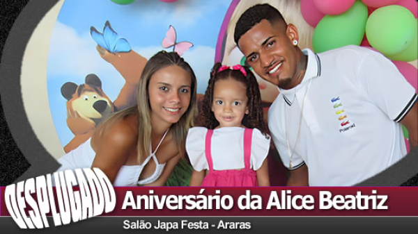 17/12/2023 - Aniversário da Alice Beatriz