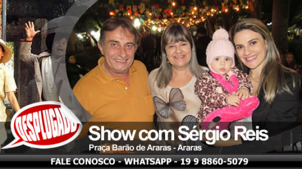 15/06/2019 - Arraiá na Praça com Show de Sergio Reis