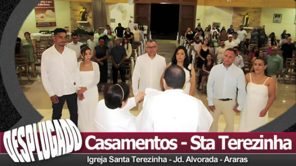 29/11/2025 - Casamentos na Paróquia Santa Terezinha