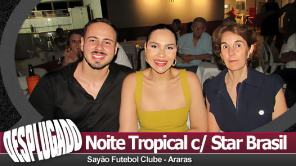 06/02/2026 - Sexta Dançante Noite Tropical