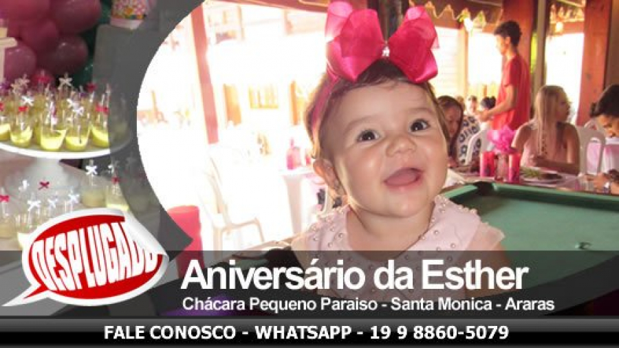 28/01/2018 - Aniversário da Esther