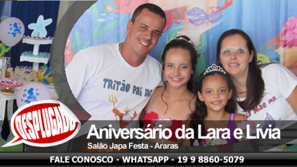 24/11/2019 - Aniversário da Lara e Lí­via